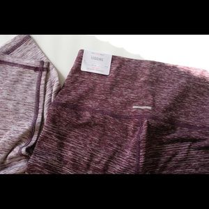 NWT Aerie fleece lined workout leggings
